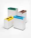 Oficina con papeleras de reciclaje de diseño moderno Interlaken