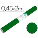 Rollo PVC adhesivo brillo 0,45 x 2 mts Liderpapel verde