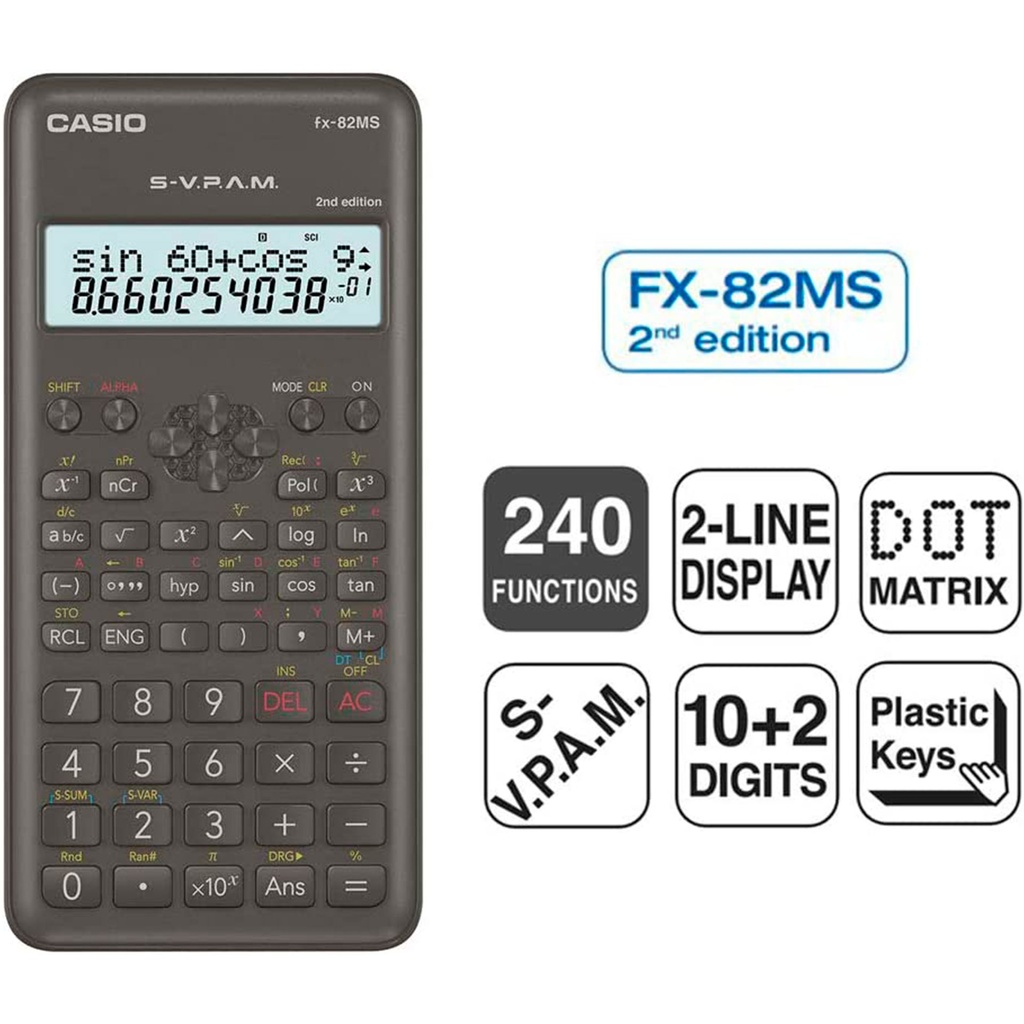 calculadora casio fx-82