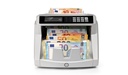 La contadora de billetes Safescan 2465 cuenta el valor de billetes mezclados
