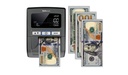 Dólares introducidos en el detector de billetes falsos Safescan 185-S
