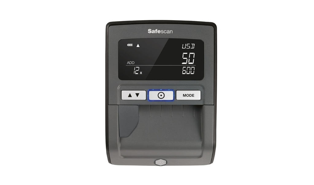 Pantalla LCD del detector de billetes falsos Safescan 185-S