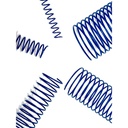 Comprar espiral metálica azul de 10 mm de diámetro para encuadernar online