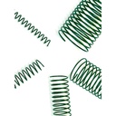 Comprar espiral metálica verde de 12 mm de diámetro para encuadernar online
