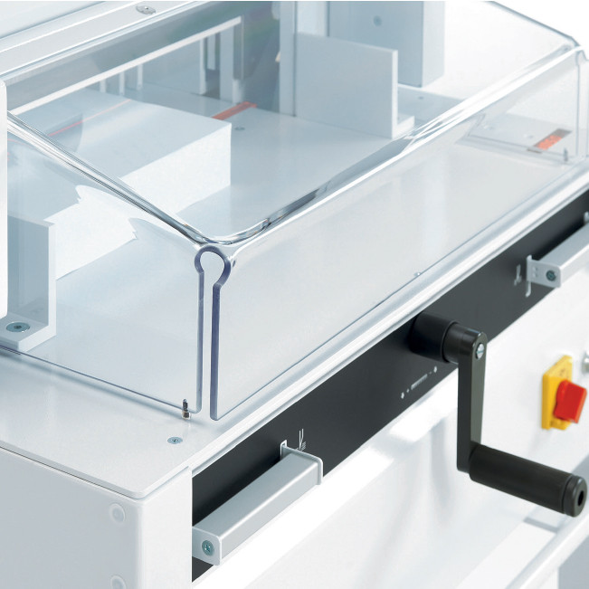 Sistema de seguridad SCS en guillotina Ideal 4850