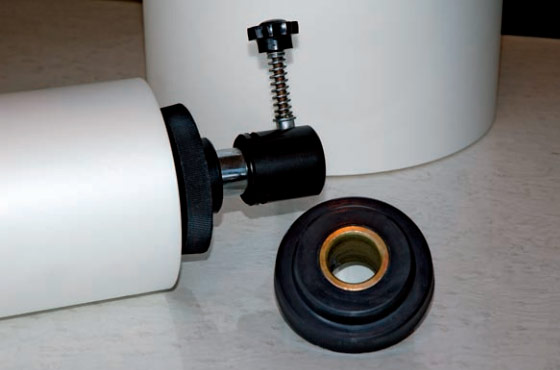 Adaptador para diámetros de bobinas de laminadora Vansda EL 380 BP
