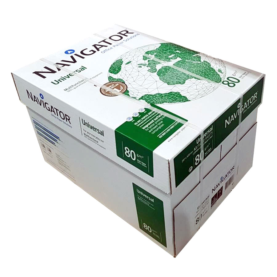 Caja de papel DIN-A3 de 80 gramos Navigator Universal