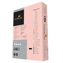 Paquete de 500 hojas de papel en color rosa