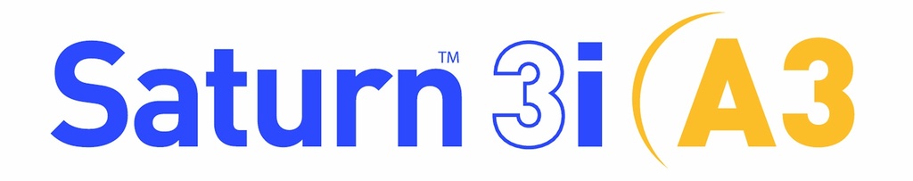 Logo de la plastificadora Fellowes Saturn A3