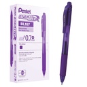 Caja de 12 bolígrafos Pentel Energel color violeta