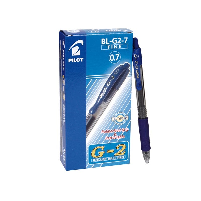 Caja de 12 bolígrafos Pilot color azul