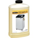 Aceite para destructoras Fellowes de alta seguridad 1050HS, 3250SMC, 3250HS (Botella de 200 ml)