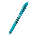 Bolígrafo retráctil Pentel EnerGel X BL107 azul turquesa