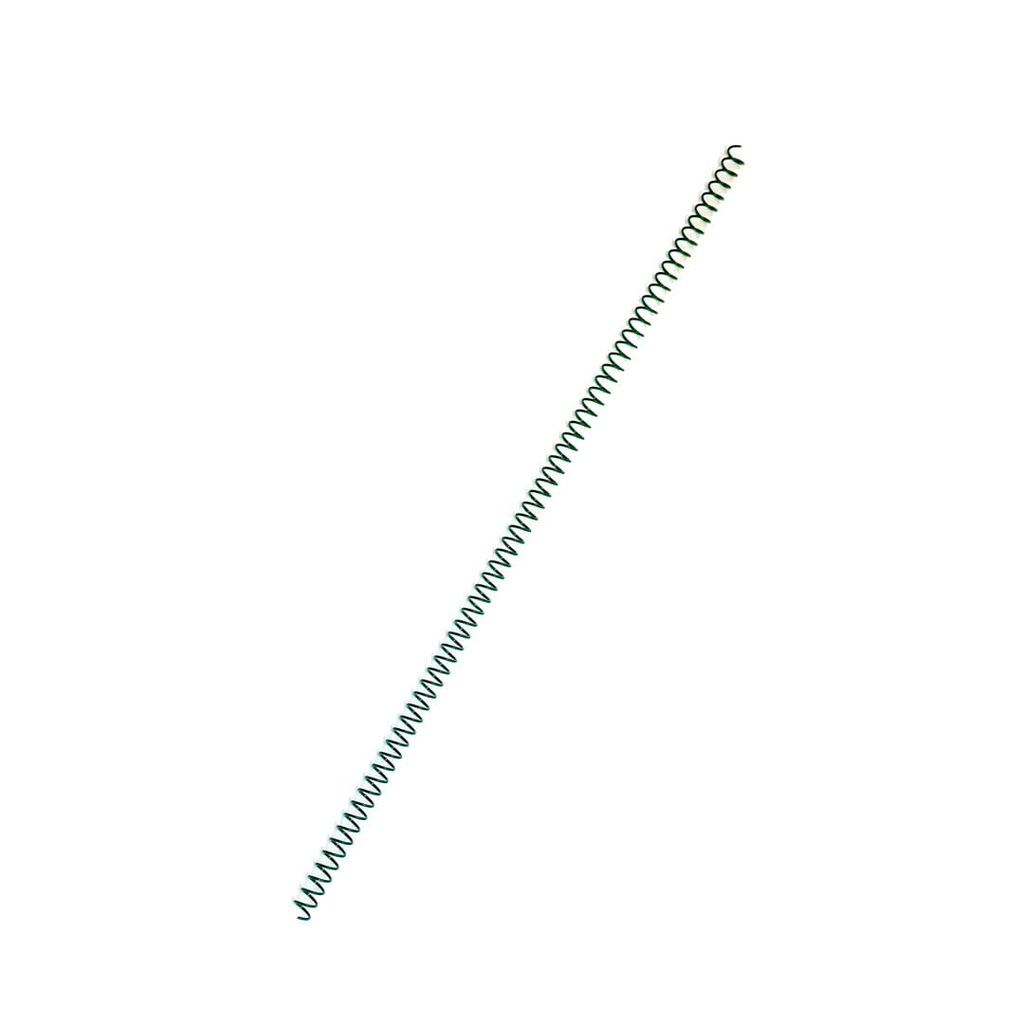 Espiral metálico verde 6 mm 5:1