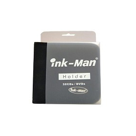 Estuche archivador para 32 CD Holder ink-Man