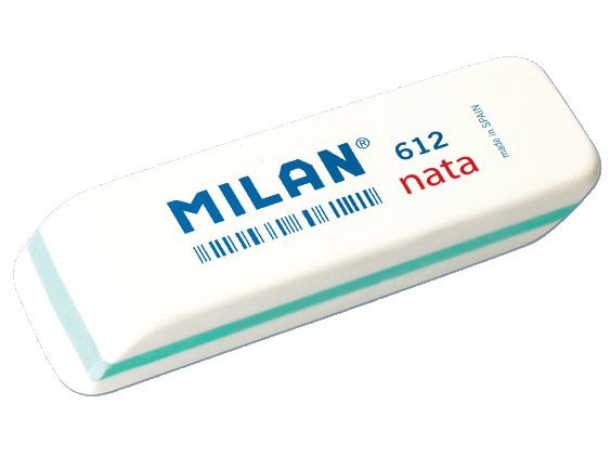 Goma de borrar Milan Nata 612