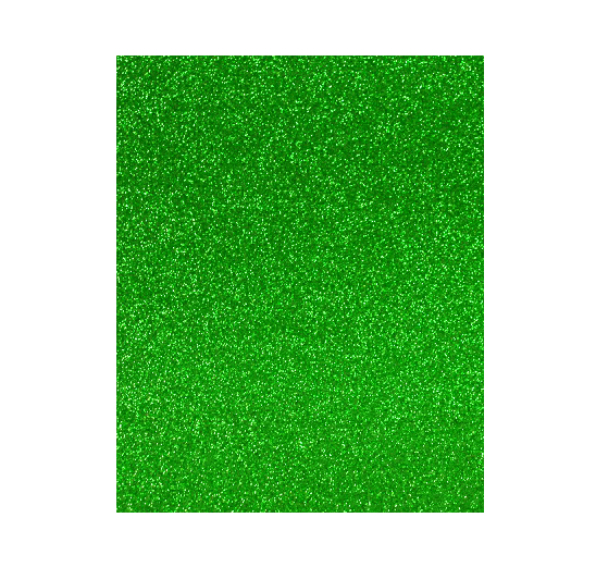 Lámina de goma EVA 40 x 60 cm. 2 mm. verde con purpurina