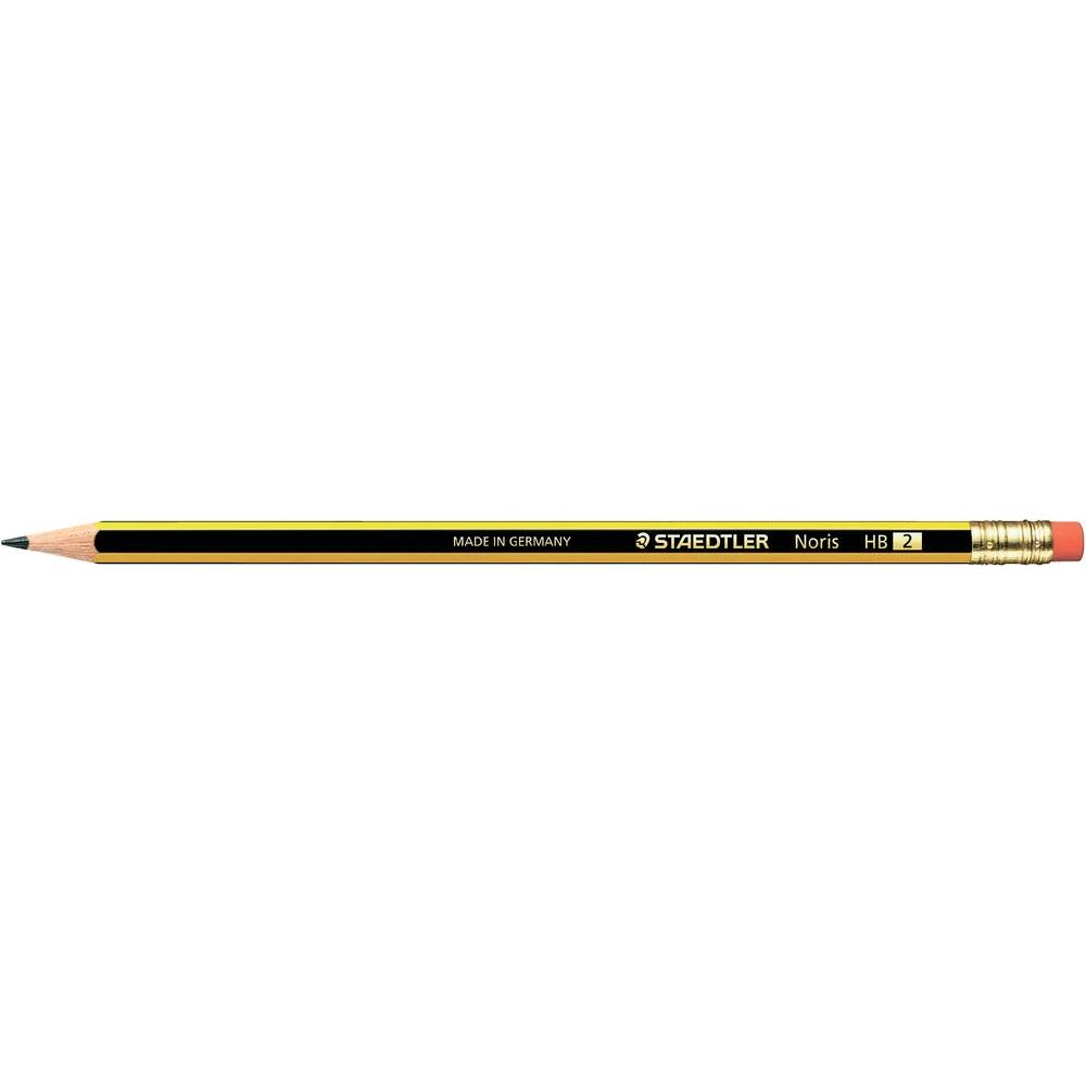 Lápiz Staedtler Noris 122 2 HB con goma