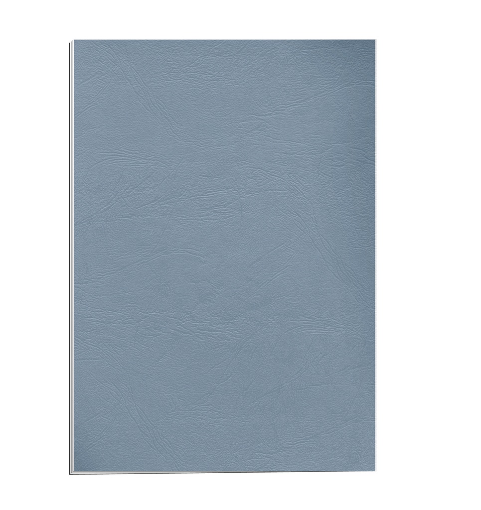 Portada de encuadernación A4 azul claro de cartulina de 250 g/m² Fellowes