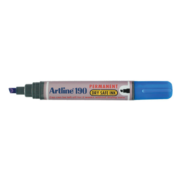 Rotulador permanente Artline 190 azul