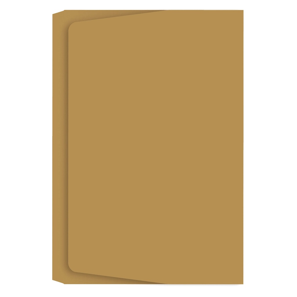 Subcarpeta Pocket Folio 320 g/m² kraft Gio