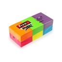 Tacos de 100 notas adhesivas colores 38 x 51 mm Fixo (Pack de 12)