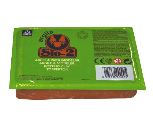 Arcilla natural para modelar 1,5 kg Sio-2