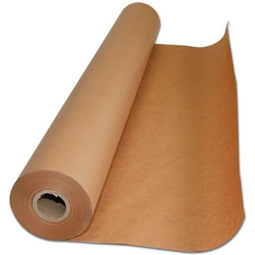Bobina de papel kraft marrón 110 cm x 300 m