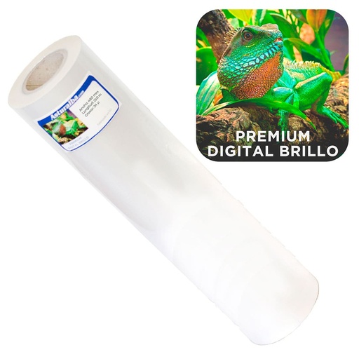 Bobina de plastificar Premium Digital Brillo 24 µ 480 mm x 250 m