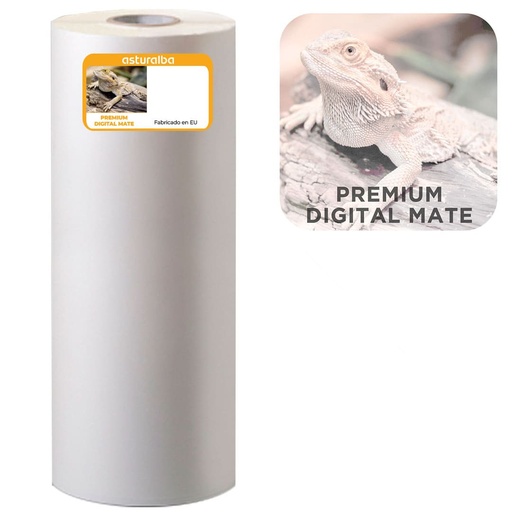 Bobina de plastificar Premium Digital Mate 27 µ 650 mm x 1000 m