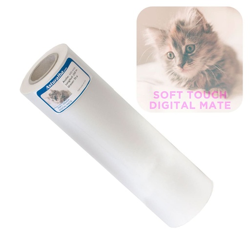 Bobina de plastificar Premium Digital Soft Touch 35 µ 440 mm x 250 m