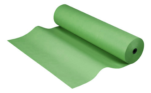 Bobina papel kraft de 25 metros color verde