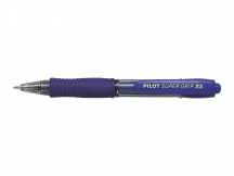 Bolígrafo retráctil Pilot Super Grip XS azul