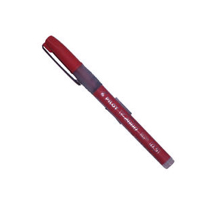 Bolígrafo roller Pilot V-2000 0.5 rojo