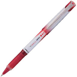 Bolígrafo roller Pilot V-Ball Grip 0.5 rojo