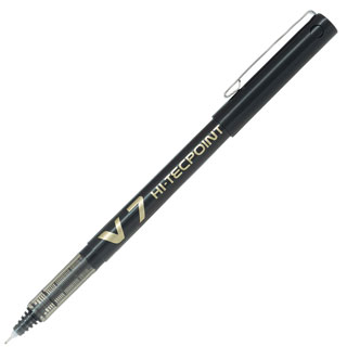 Bolígrafo roller Pilot V7 Hi-Tecpoint negro