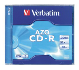 CD-R 700 MB con caja Verbatim