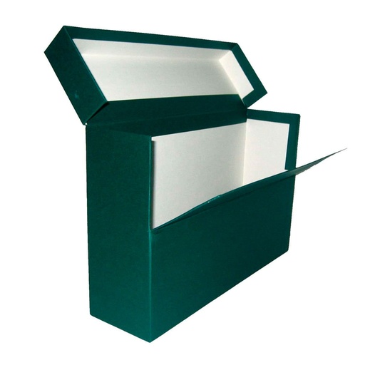 Caja transferencia tela verde Folio 110 mm Elba 100580262