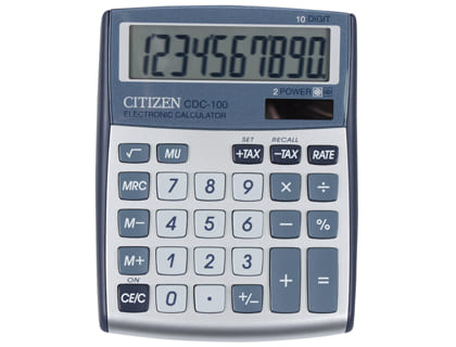 Calculadora de sobremesa Citizen CDC-100