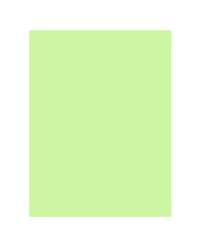 Cartulina A4 verde claro 180 g. (25 unidades)