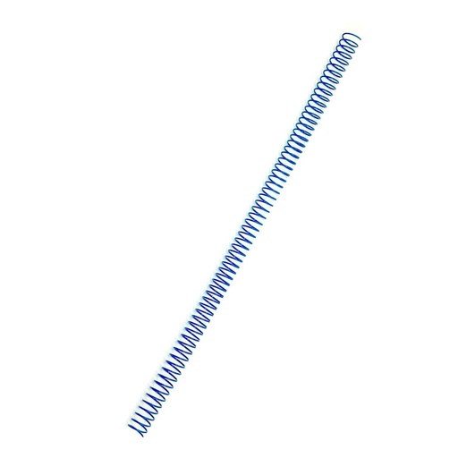 Espiral metálico azul 10 mm 5:1