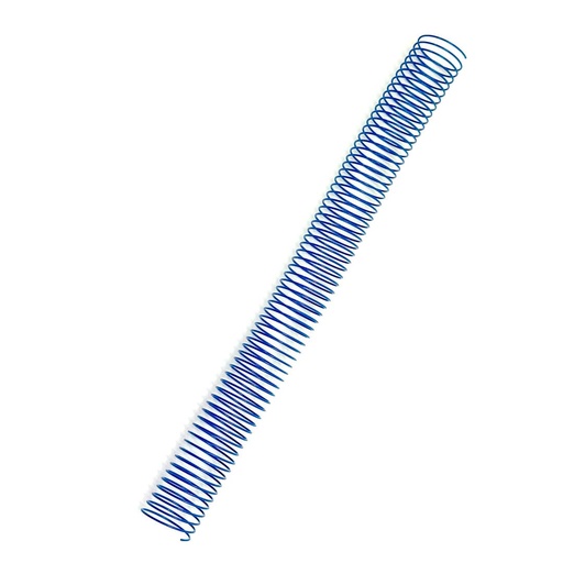 Espiral metálico azul 28 mm 5:1
