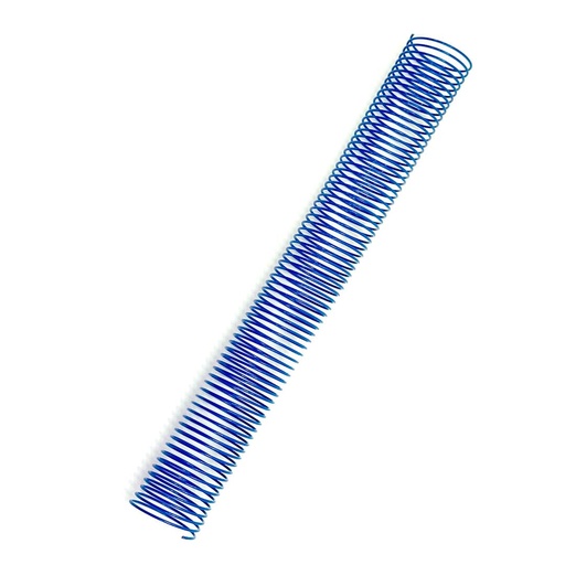 Espiral metálico azul 40 mm 5:1