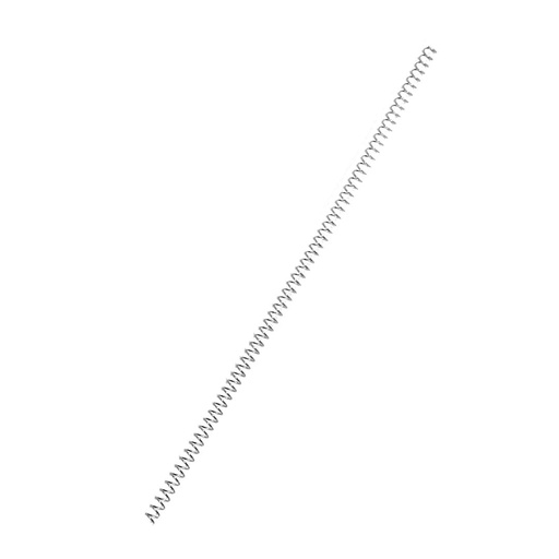 Espiral metálico plata 6 mm 5:1