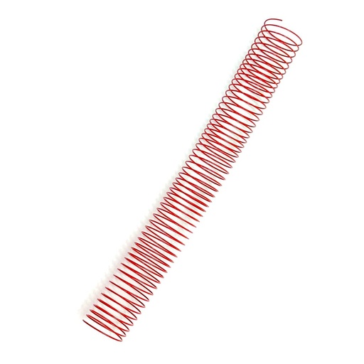 Espiral metálico rojo 38 mm 5:1
