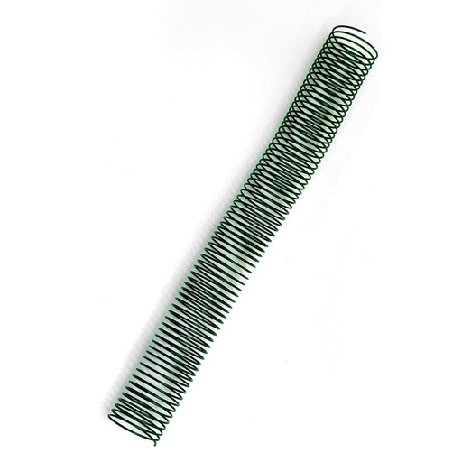 Espiral metálico verde 38 mm 5:1