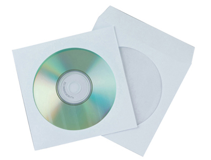 Fundas para CD de papel Q-Connect (Pack 50)