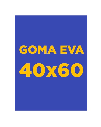 Lámina de goma EVA 40 x 60 cm. 2 mm. azul oscuro Fixo Kids