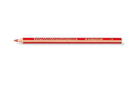 Lápiz Staedtler Jumbo 1284 rojo (Caja 12)