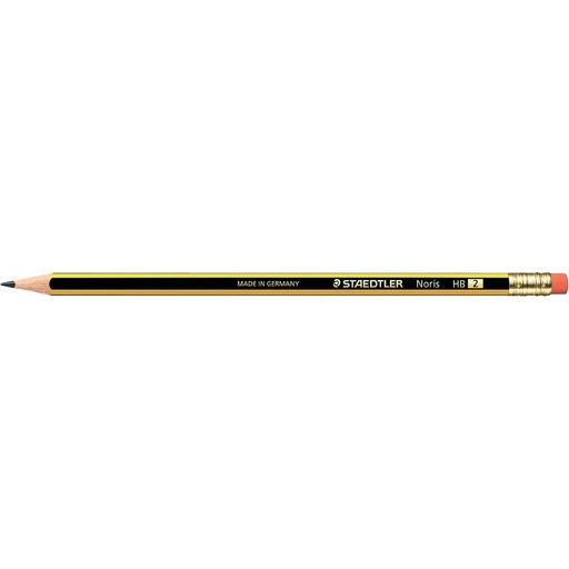 Lápiz Staedtler Noris 122 2 HB con goma